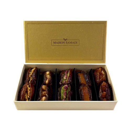 Assorted Natural Stuffed Dates, 10 pcs