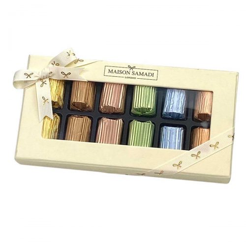 Assorted Milk Chocolate Gift Box, 12 Pieces