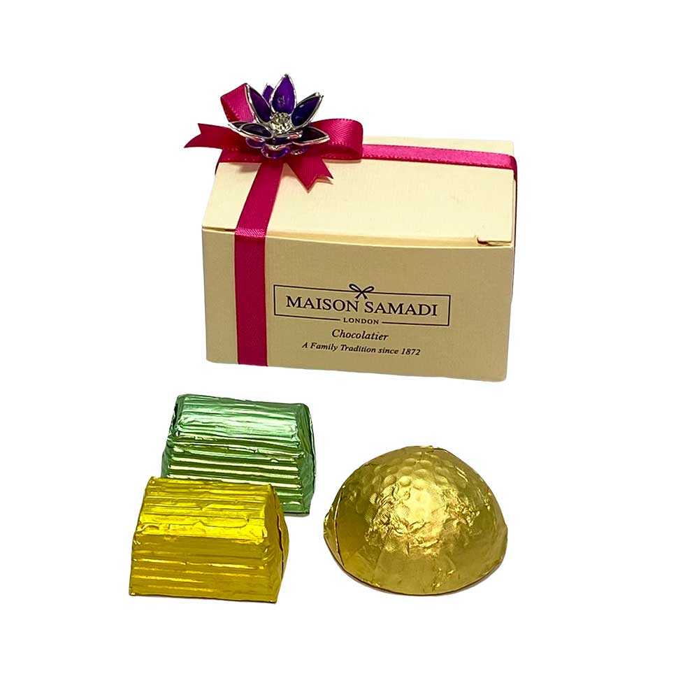 Assorted Chocolates Diwali Gift Box, 3 pcs