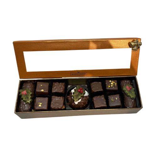 Selection of Praline & Christmas Chocolates, 11 pc,