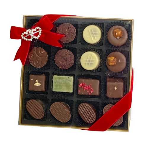Assorted Couture Chocolate Gift Box, 16 Pieces Valentine