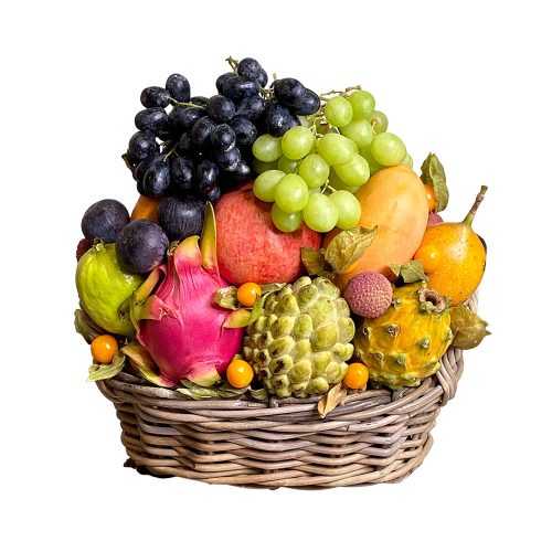 Exotic Fruit Basket, Medium
