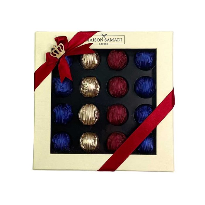 Luxury Assorted Chocolate Truffles Gift Box, 16 pcs Ramadan