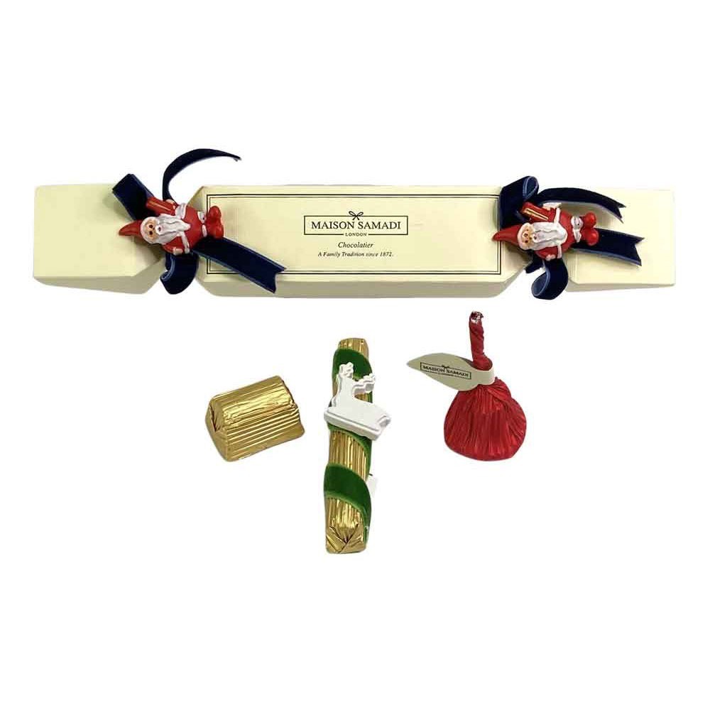 Christmas Cracker with Assorted Chocolate, 3 pcs