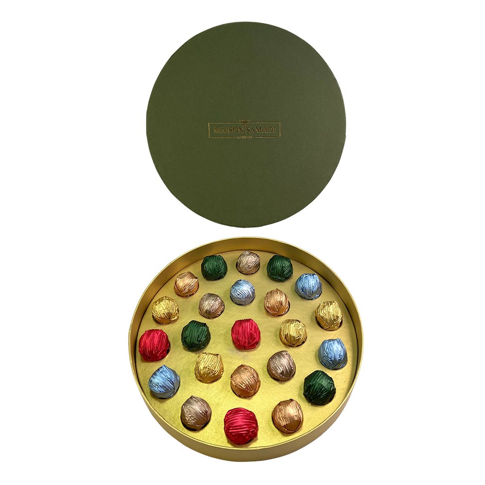 Luxury Assorted Truffles Christmas Gift Box, 23 pcs