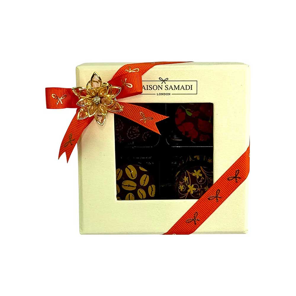 Assorted Filled Thins Chocolate Diwali Gift Box, 12 pcs
