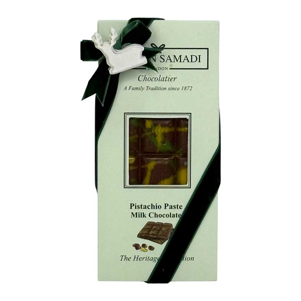 Pistachio Paste Christmas Dubai Viral Chocolate Bar, 110 g