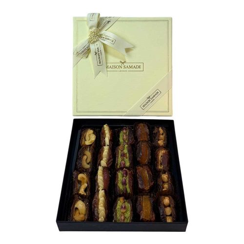 Assorted Stuffed Dates Gift Box, 20 pcs