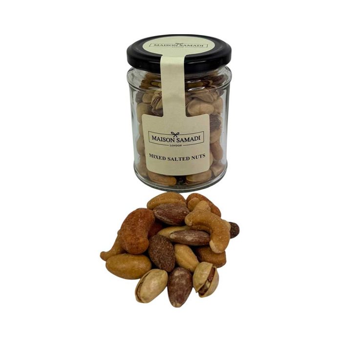 Mixed Salted Nuts Jar, 130g