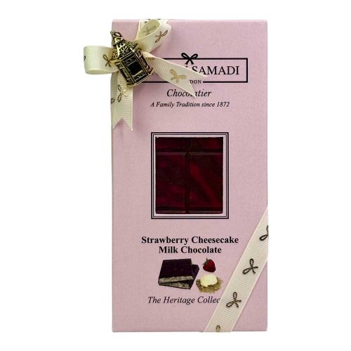 Strawberry Cheesecake Dubai Viral Milk Chocolate bar, 190 g