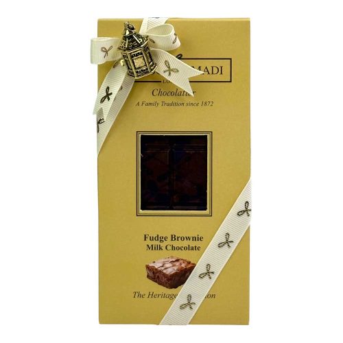 Fudge Brownie Cake Dubai Viral Milk Chocolate Bar, 155 g