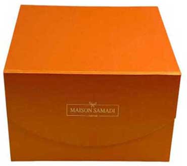 Orange Book Style Hamper with Assorted Couture Chocolate Praline Truffles 1