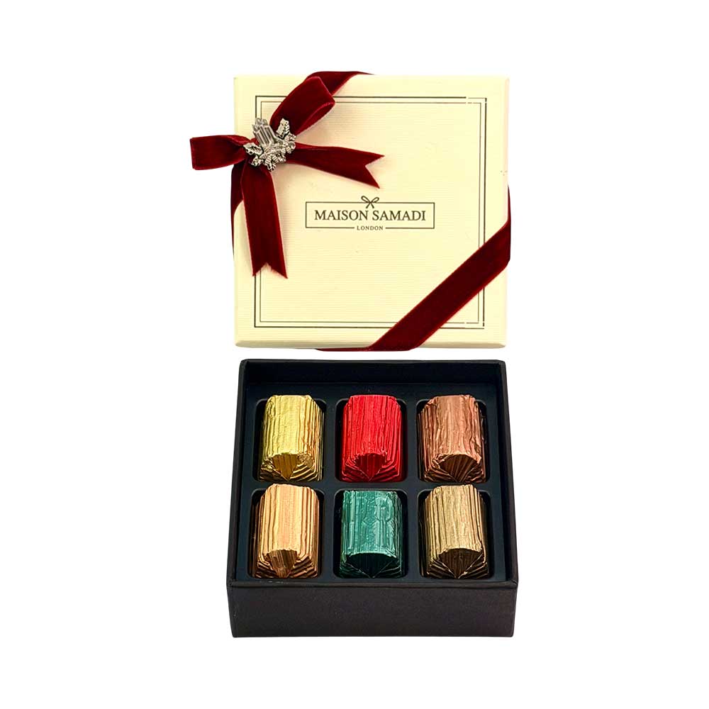 Assorted Milk & Dark Chocolate Logs, 4 pcs