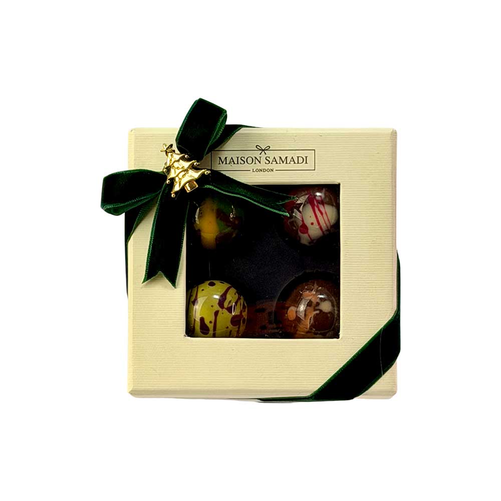 Dubai Viral Style Chocolate Bonbons, 4 pcs