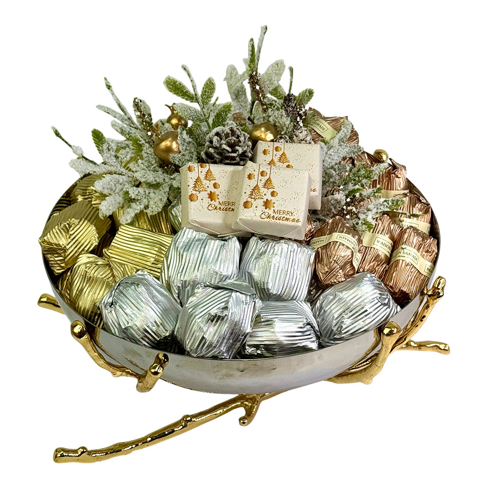 The Golden Branch Christmas Arrangement