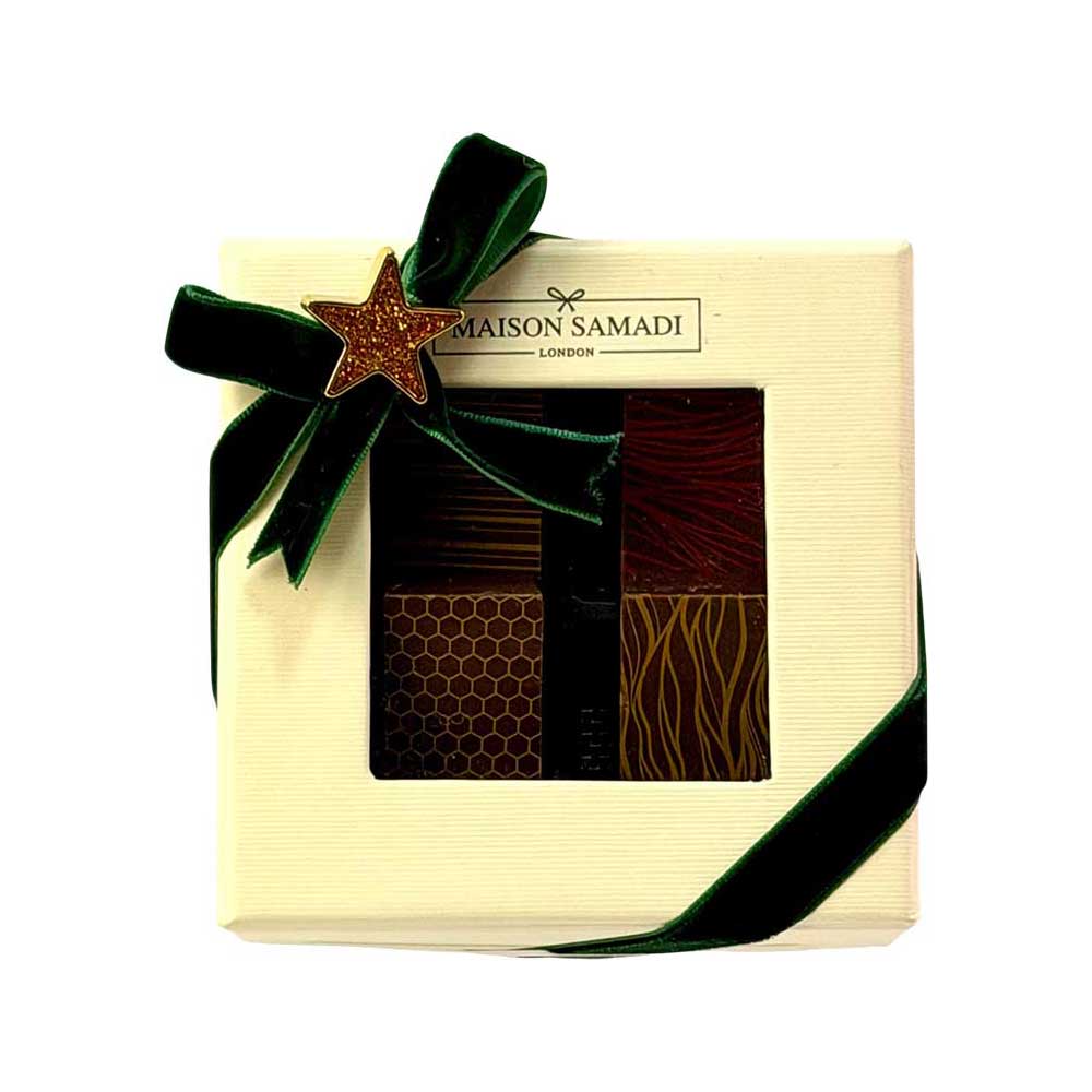 Golden Palette Christmas Gift Box, 4 pcs