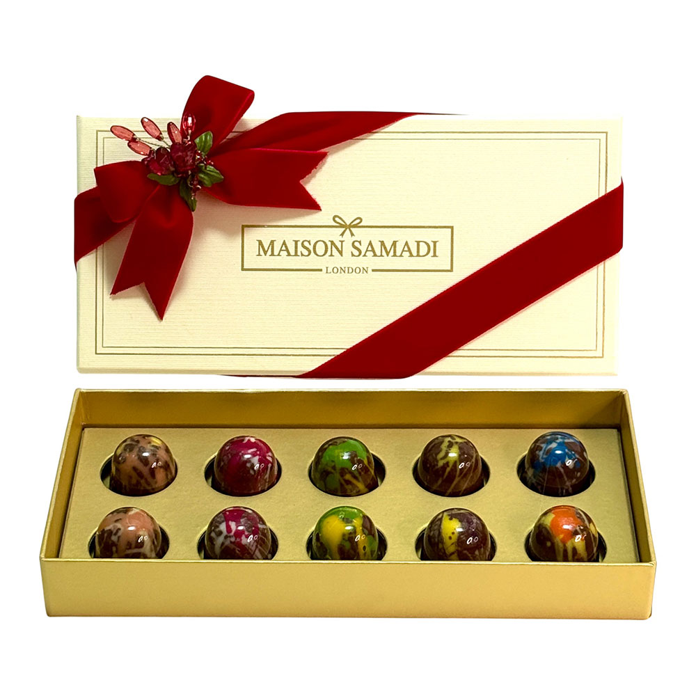 Dubai Viral Style Chocolate Bonbons, 10 pcs Valentine's Day