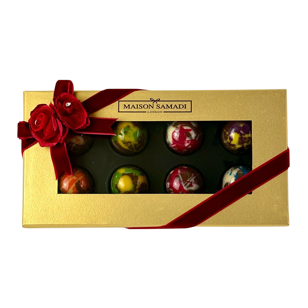 Dubai Viral Style Chocolate Bonbons, 8 pcs