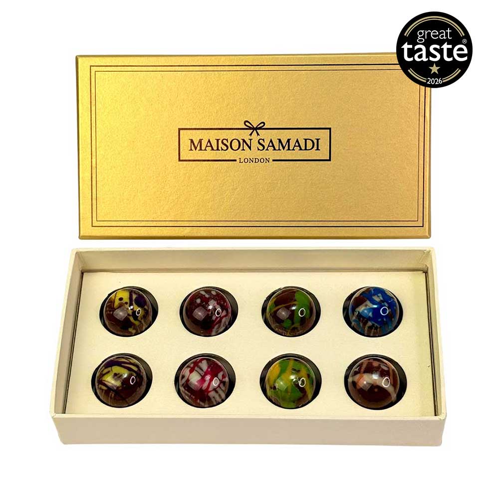Dubai Viral Style Chocolate Bonbons, 8 pcs