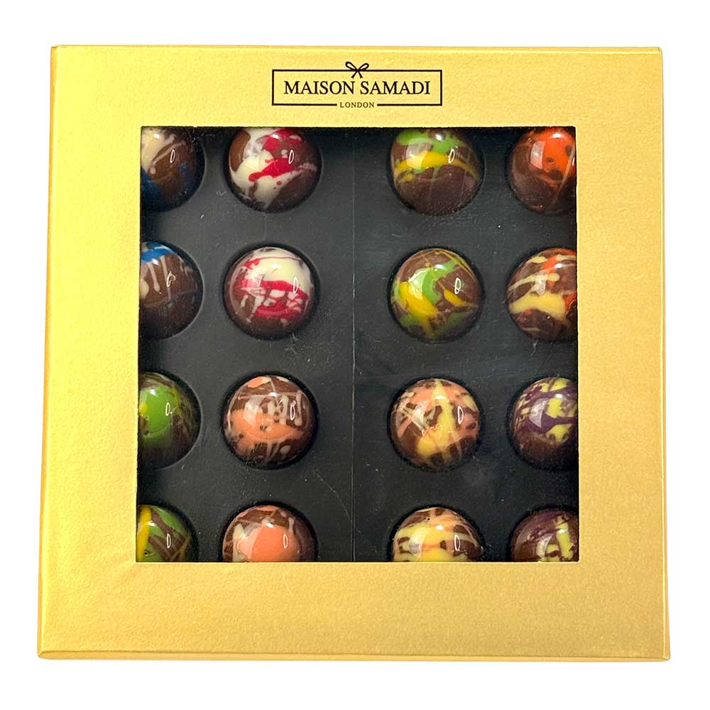Dubai Viral Style chocolate Bonbons, 16 pcs