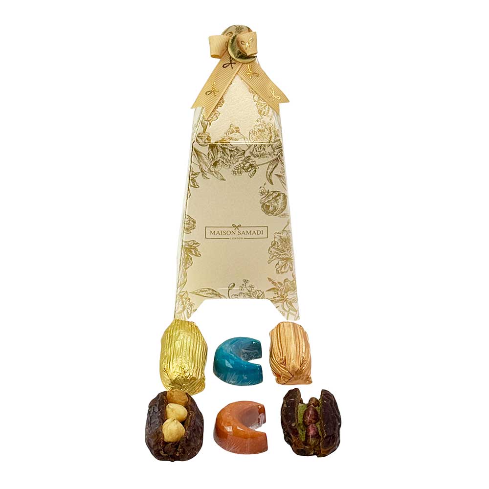 Ramadan Lantern with Chocolate & Stuffed Dates