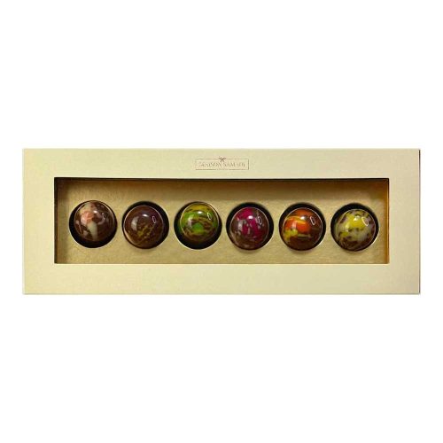 Dubai Viral Style Chocolate Bonbons, 6 pcs