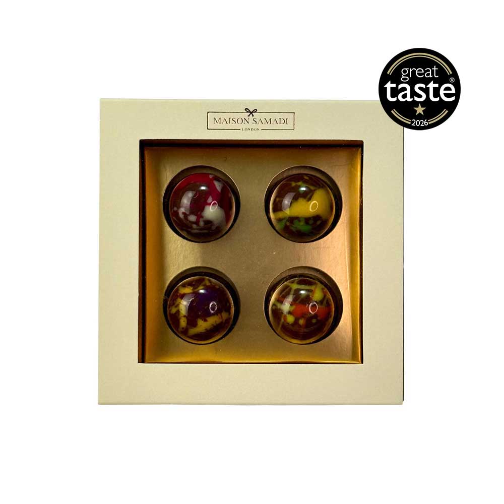 Dubai Viral Style Chocolate Bonbons, 4 pcs