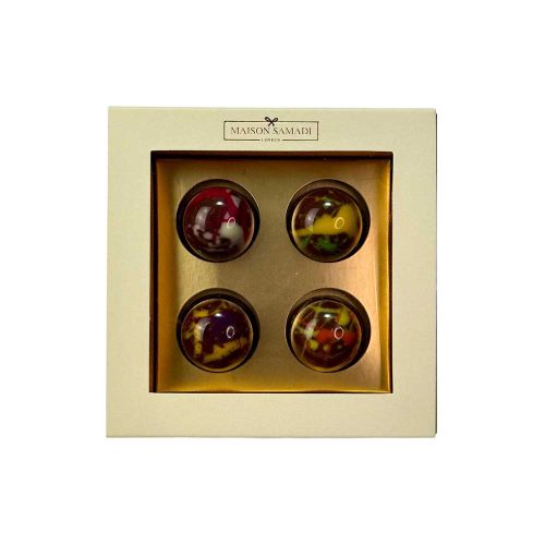 Dubai Viral Style Chocolate Bonbons, 4 pcs