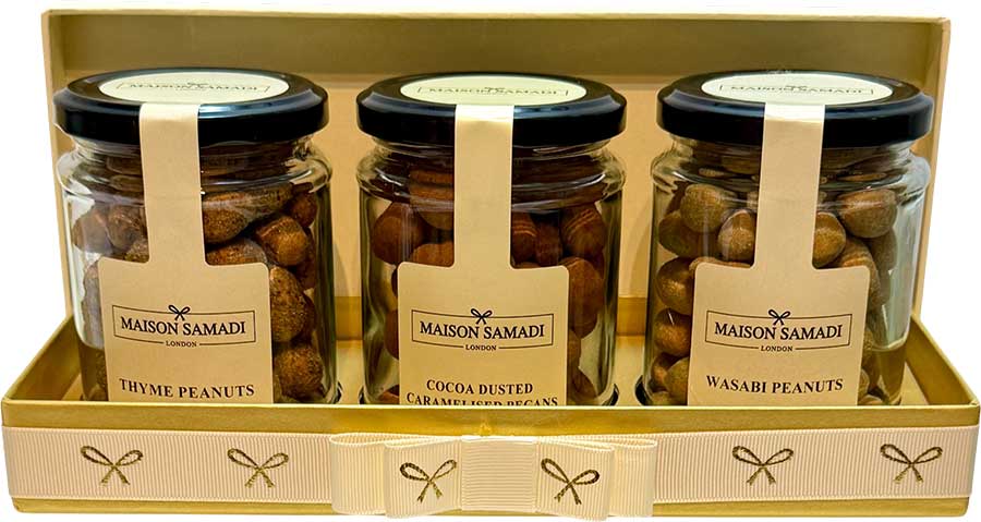 GOURMET SAVOURY NUTS HAMPERa