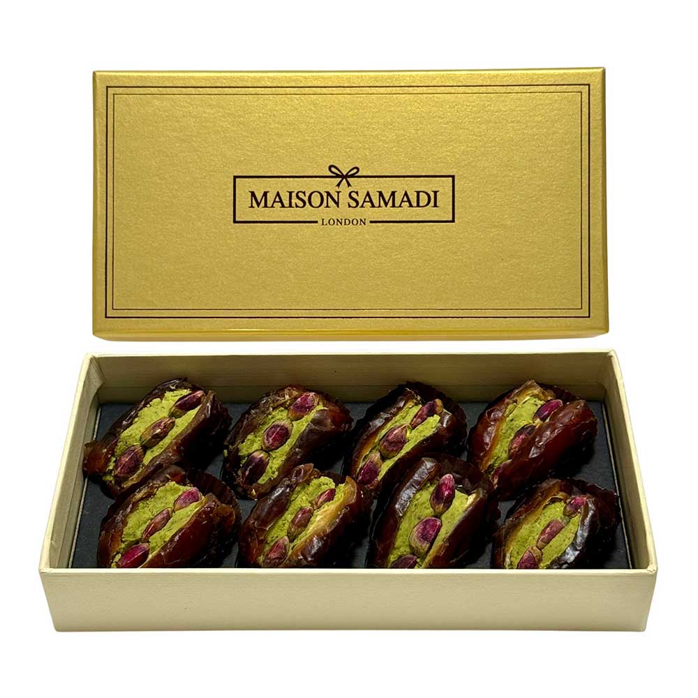 Assorted Natural Stuffed Dates, 8 pcs