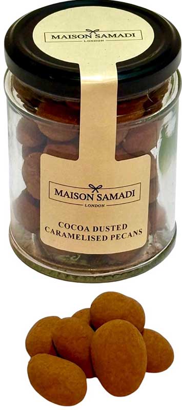 Cocoa Dusted Caramelised Pecans 180 g a