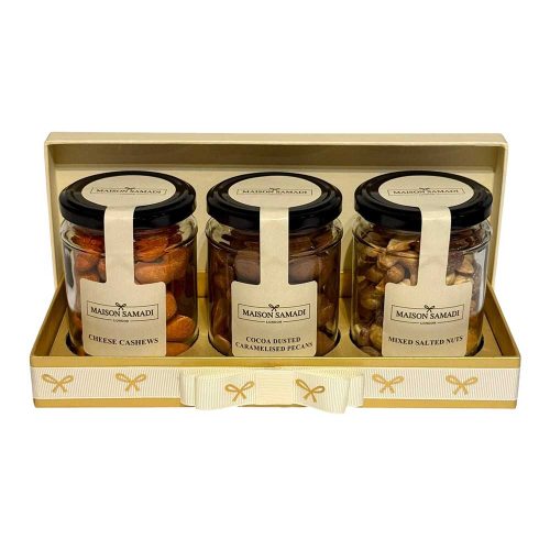 Sweet, Savoury & Salted Nuts Gift Box, 465 g