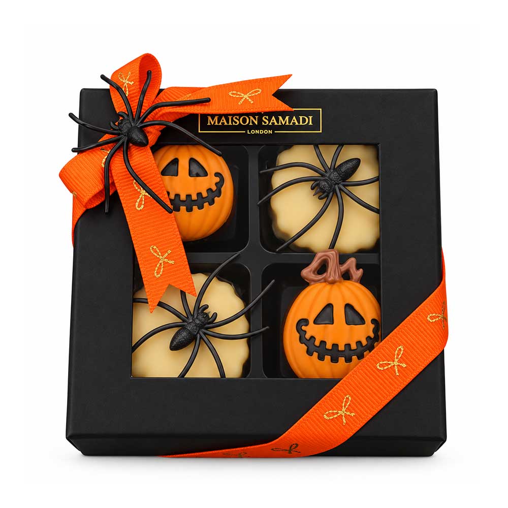 Halloween Assorted Chocolate Gift Box, 4 pcs